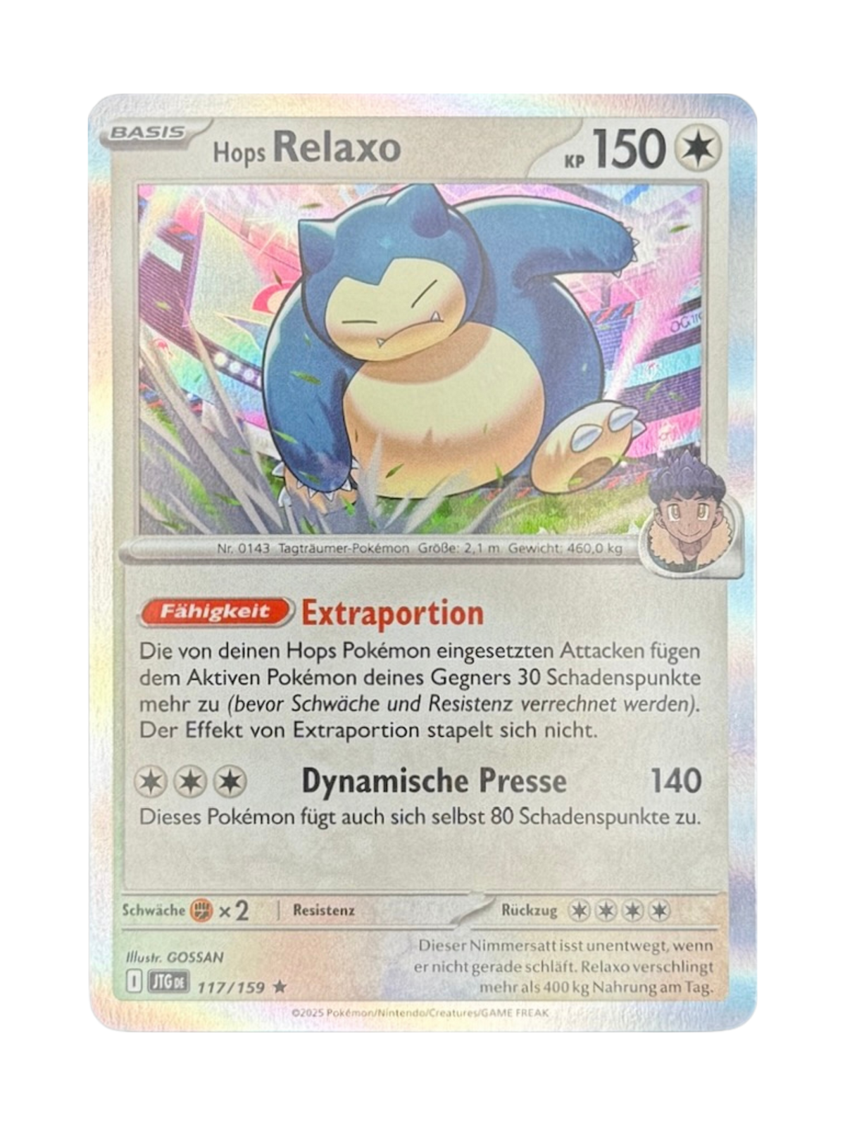 JTG 117/159 - Hops Relaxo - Holo