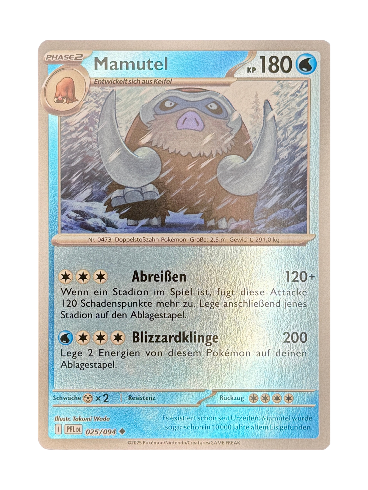 PFL 025/094 - Mamutel - Reverse Holo
