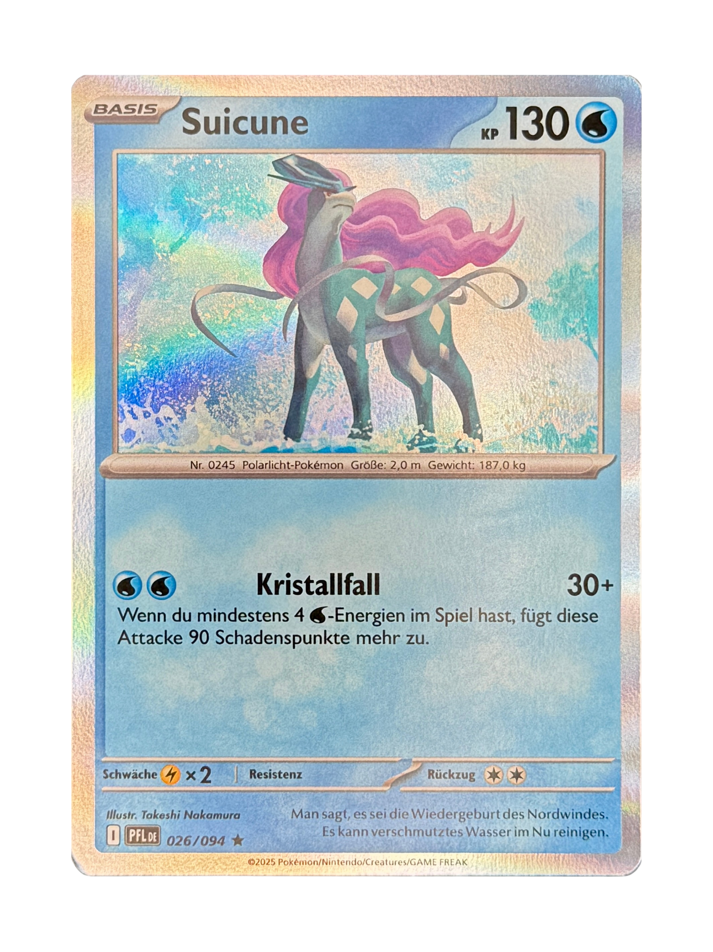 PFL 026/094 - Suicune - Holo