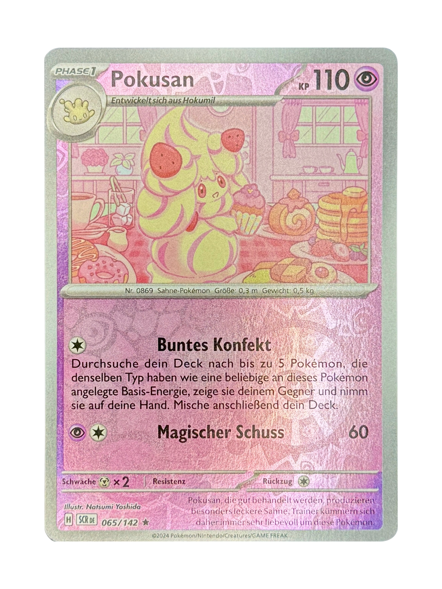 SCR 065/142 - Pokusan - Reverse Holo
