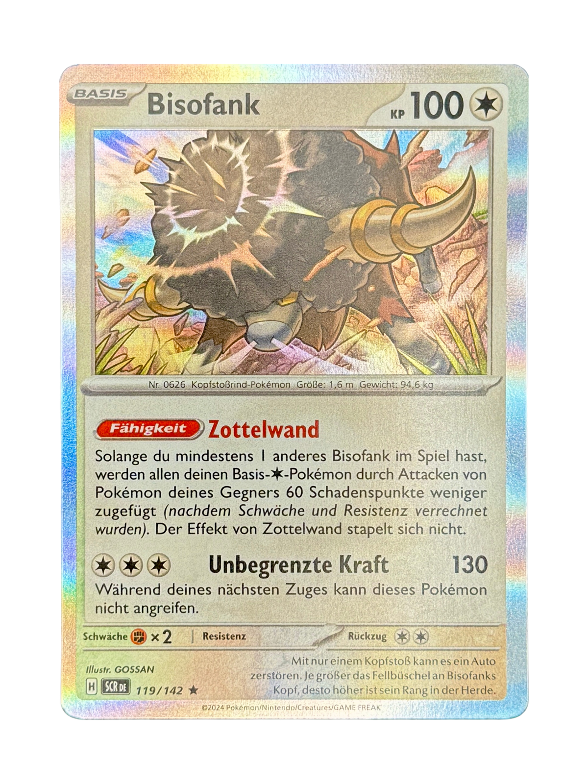 SCR 119/142 - Bisofank - Holo