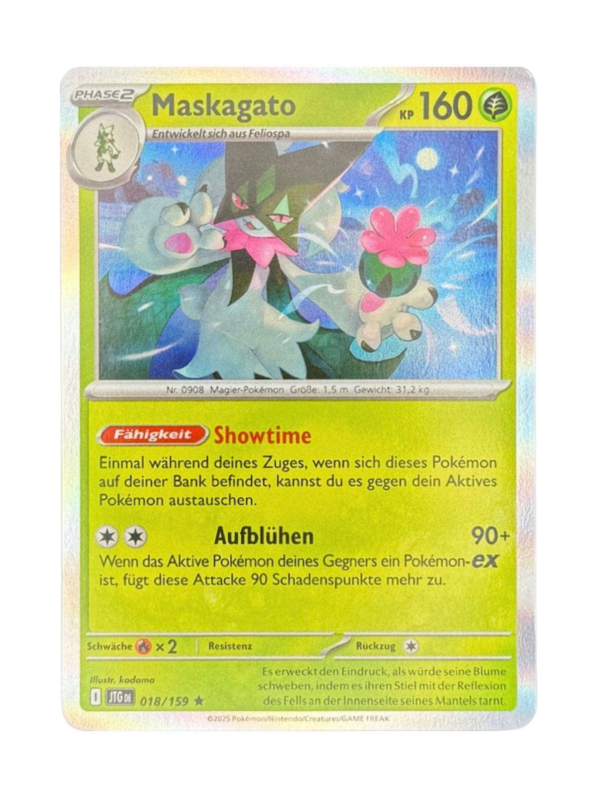 JTG 018/159 - Maskagato - Holo