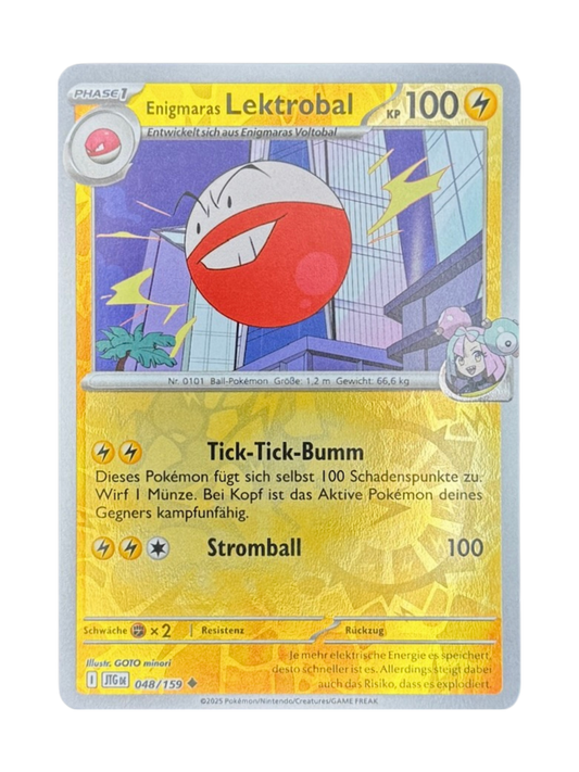 JTG 048/159 - Enigmaras Lektrobal - Reverse Holo