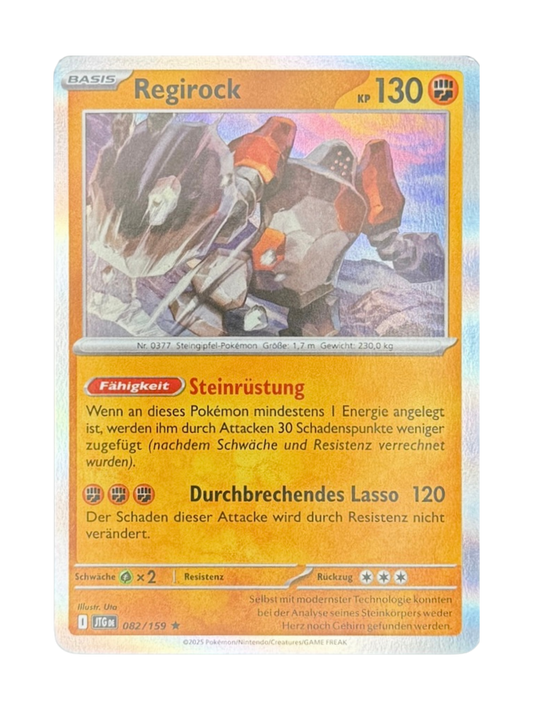 JTG 082/159 - Regirock - Holo