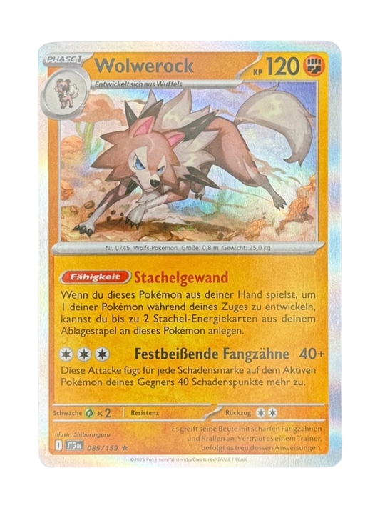 JTG 085/159 - Wolwerock - Holo