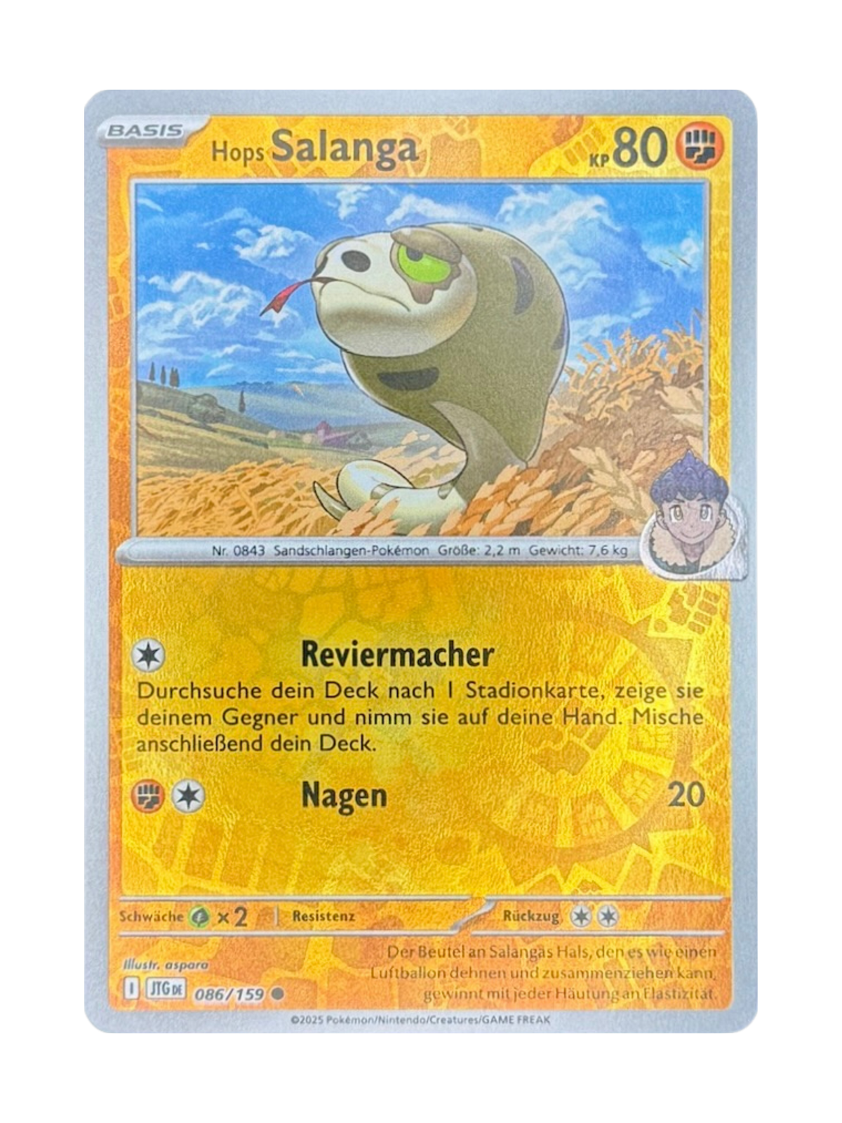 JTG 086/159 - Hops Salanga - Reverse Holo