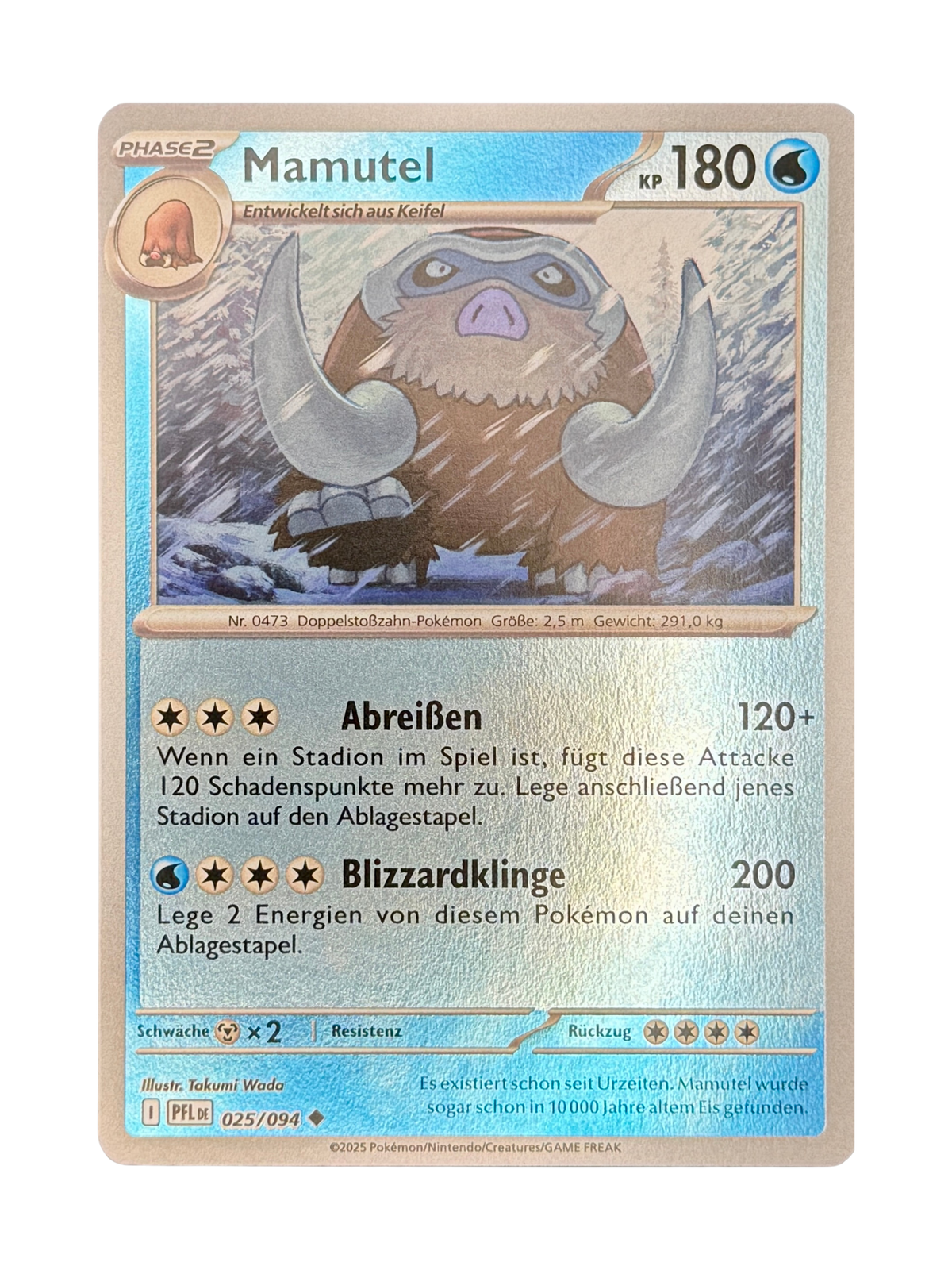 PFL 025/094 - Mamutel - Reverse Holo