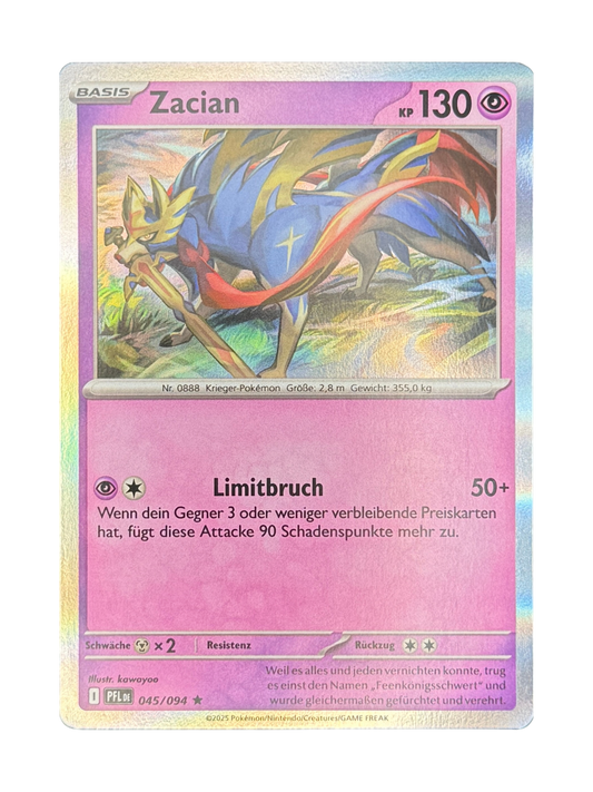 PFL 045/094 - Zacian - Holo