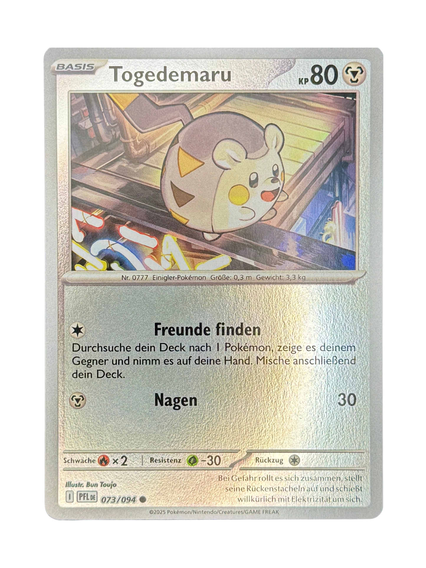 PFL 073/094 - Togedemaru - Reverse Holo