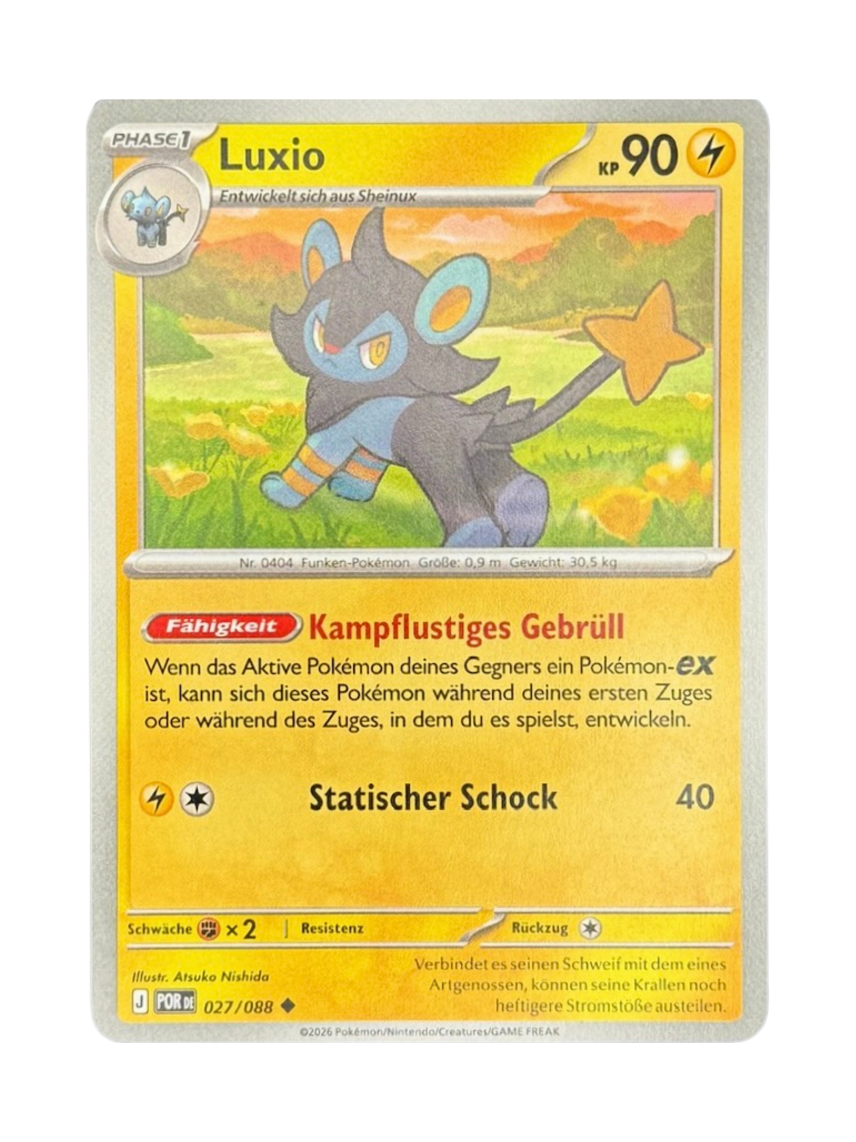 POR 027/088 - Luxio