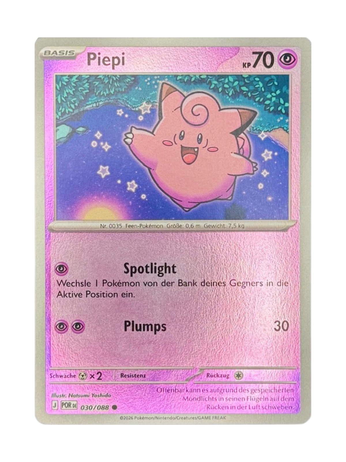 POR 030/088 - Piepi - Reverse Holo